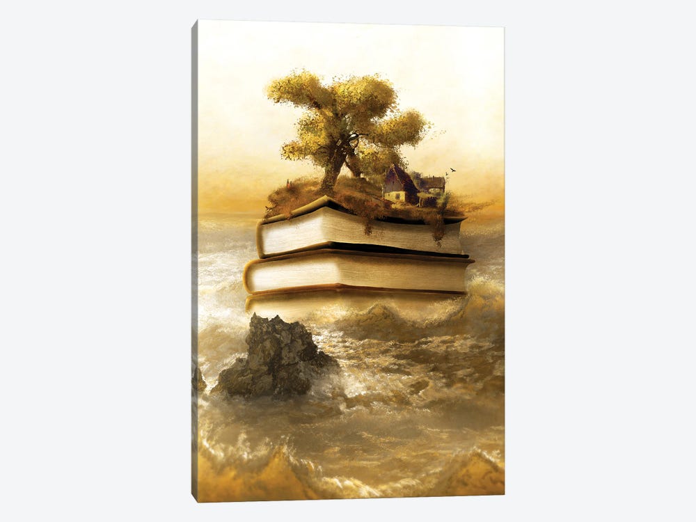 The Storyteller's Island by Diogo Verissimo 1-piece Canvas Print