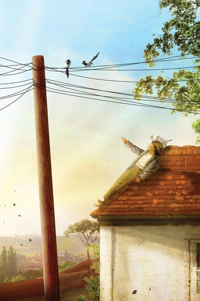 Up In The Roof by Diogo Verissimo canvas print