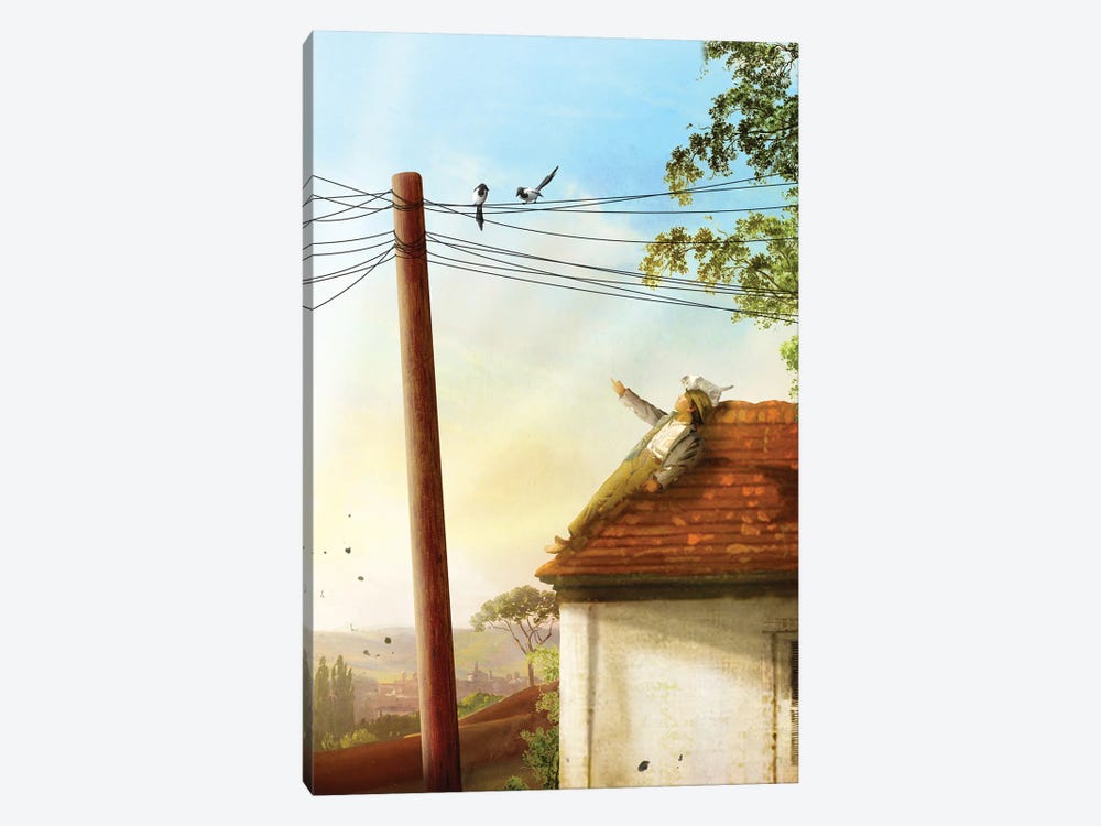 Up In The Roof by Diogo Verissimo 1-piece Canvas Art