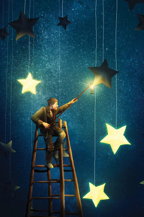 The Star Lighter by Diogo Verissimo wall art