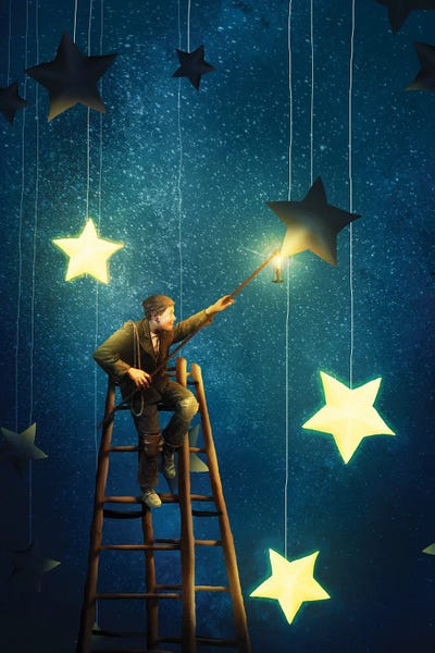 Male Portraits: The Star Lighter by Diogo Verissimo