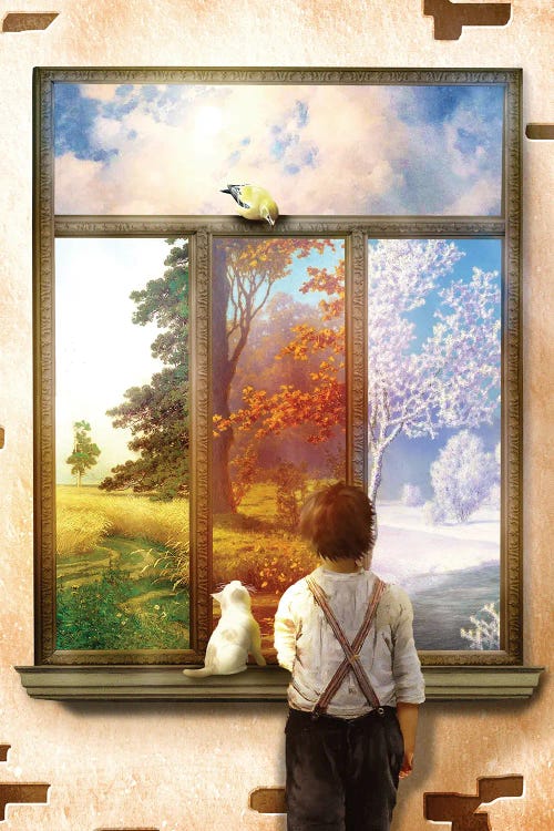 Window Views by Diogo Verissimo wall art