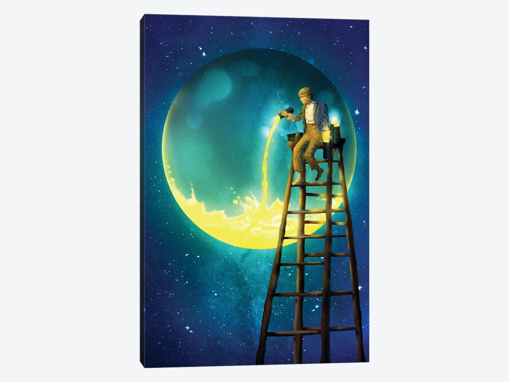 New Moon by Diogo Verissimo 1-piece Canvas Art Print