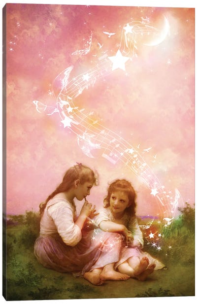 Sweet Dreams Lullaby Canvas Art Print - Unconditional Love