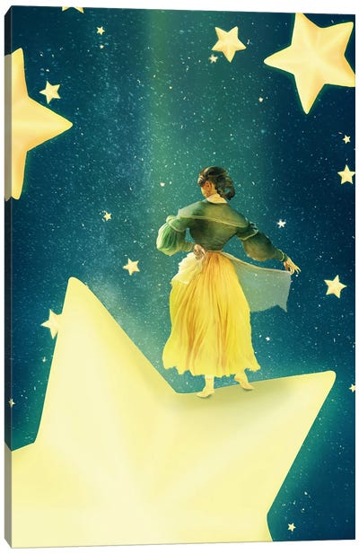 The Star Dancer Canvas Art Print - Diogo Verissimo
