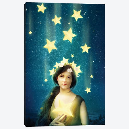 Made Of Starlight Canvas Print #DVE214} by Diogo Verissimo Art Print