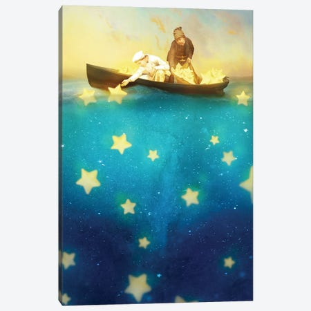 Marooned Stars Canvas Print #DVE215} by Diogo Verissimo Art Print