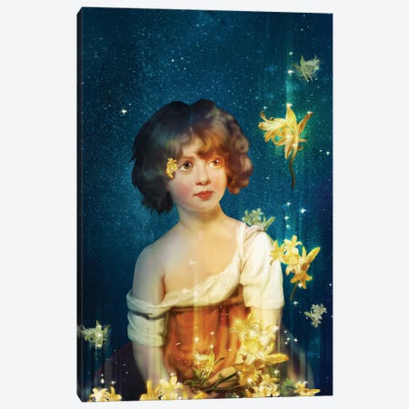 Blossoming Stars Canvas Print #DVE220} by Diogo Verissimo Canvas Art Print