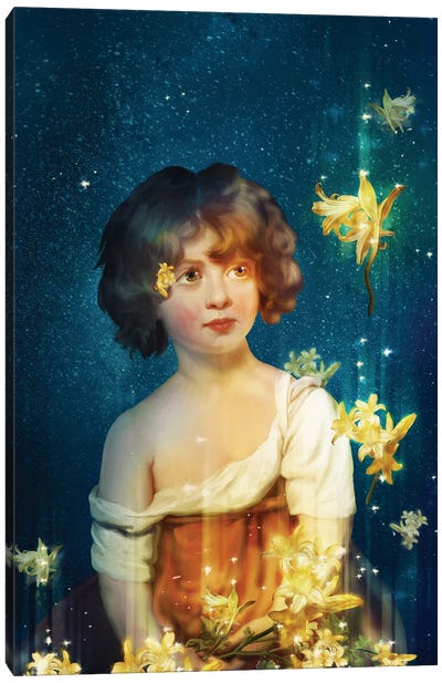 Blossoming Stars Canvas Art Print - Diogo Verissimo