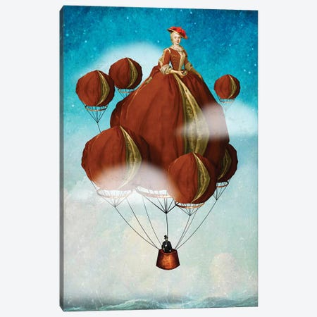 Flying Away Canvas Print #DVE26} by Diogo Verissimo Canvas Artwork