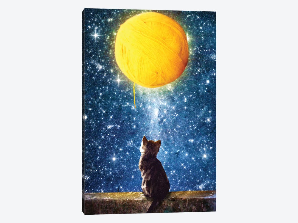 A Yarn Of Moon 1-piece Canvas Print