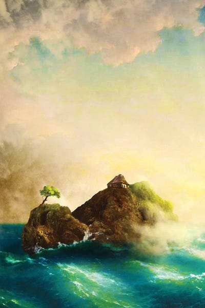 Hideout by Diogo Verissimo framed canvas print