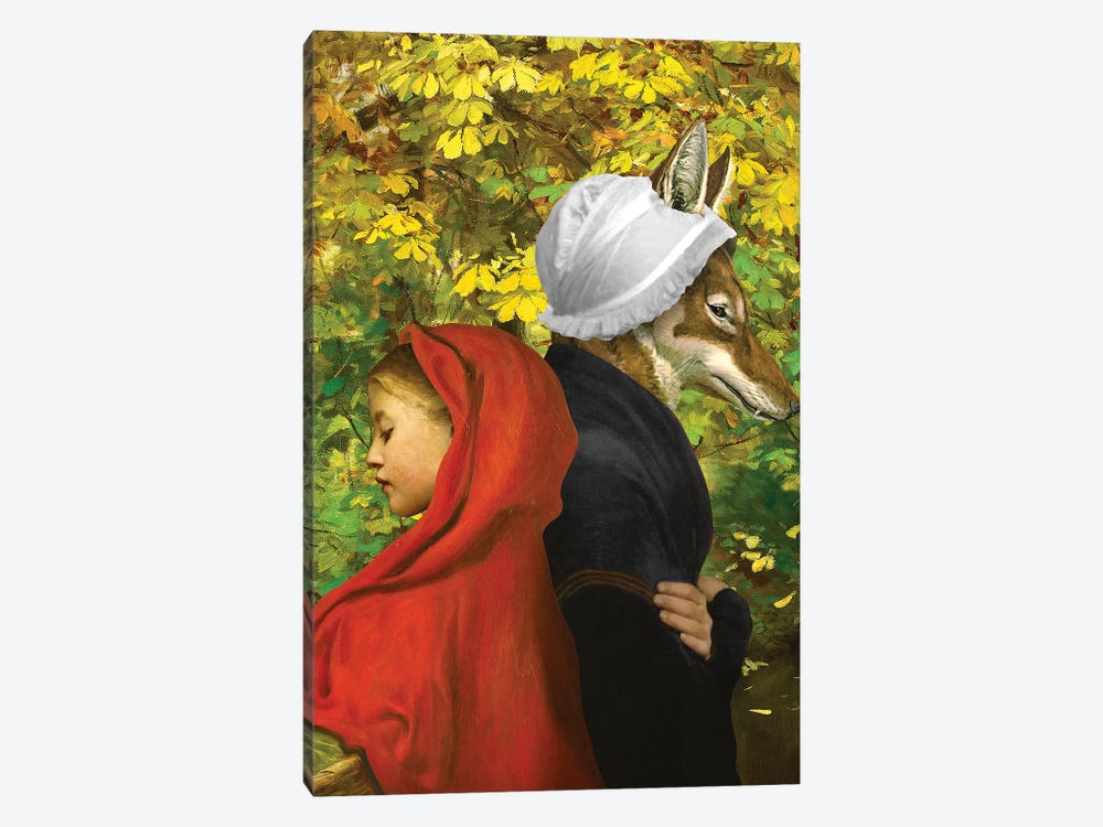 Red Riding Hood by Diogo Verissimo 1-piece Canvas Art Print