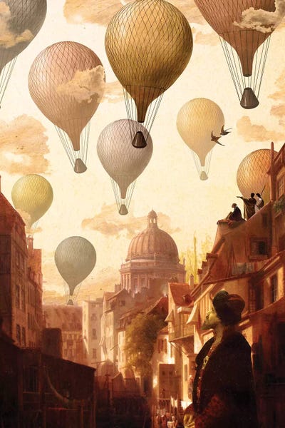 Voyage To The Unknown by Diogo Verissimo framed canvas print