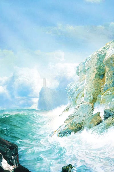 The Ocean by Diogo Verissimo framed canvas print