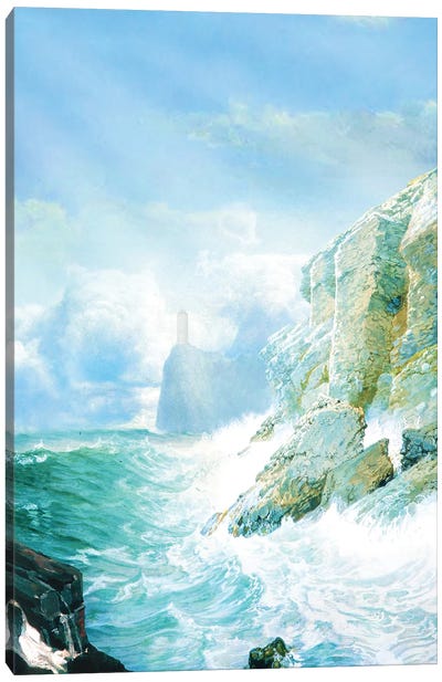The Ocean Canvas Art Print - Diogo Verissimo