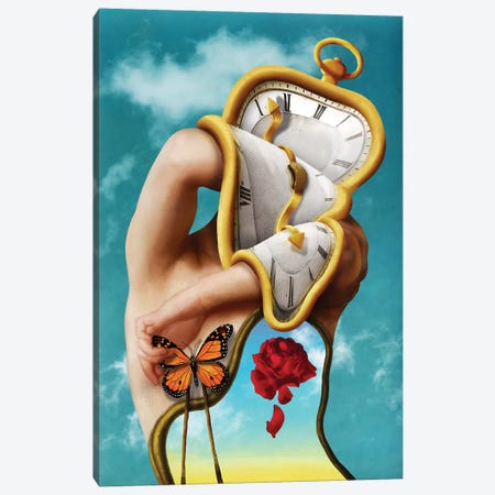 The Persistence Of Time Canvas Print #DVE92} by Diogo Verissimo Canvas Artwork