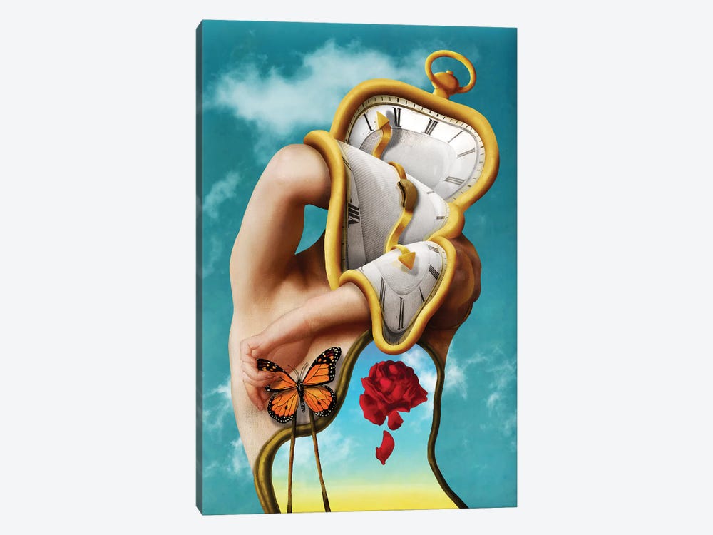The Persistence Of Time by Diogo Verissimo 1-piece Canvas Wall Art