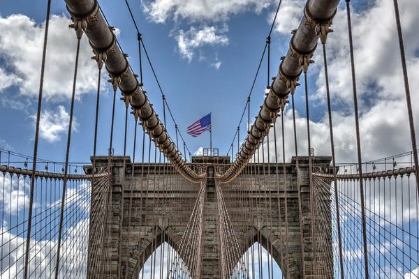 Brooklyn: Bridge Symmetry II by David Gardiner