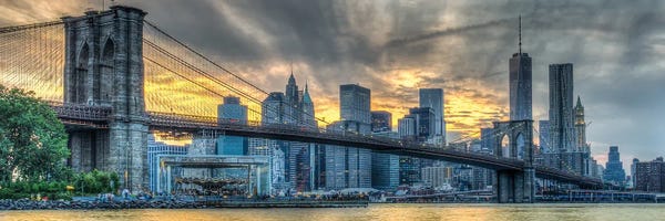 David Gardiner: Brooklyn Sunset by David Gardiner