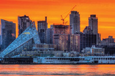 Intense Morning by David Gardiner framed canvas print