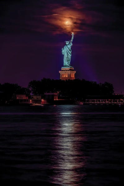 Statue Of Liberty: Liberty Aligned by David Gardiner
