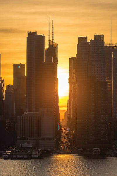 New York City Skylines: Manhattanhenge by David Gardiner