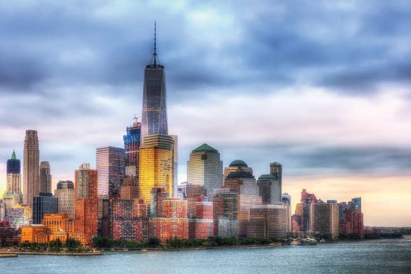 David Gardiner: Pastel City by David Gardiner