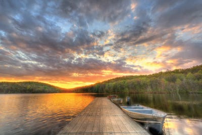 Long Pond by David Gardiner canvas print