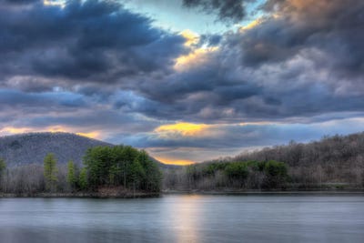 Ringwood Sunset by David Gardiner art print