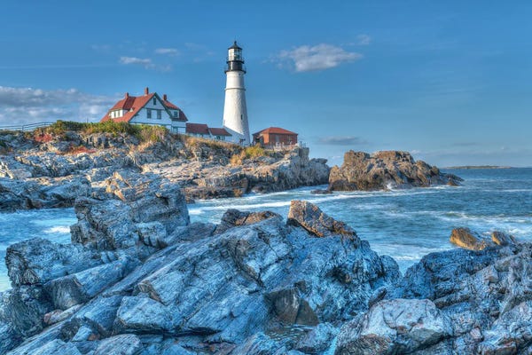 David Gardiner: Portland Headlight by David Gardiner