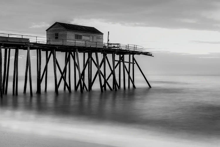 Black & White Pier by David Gardiner wall art