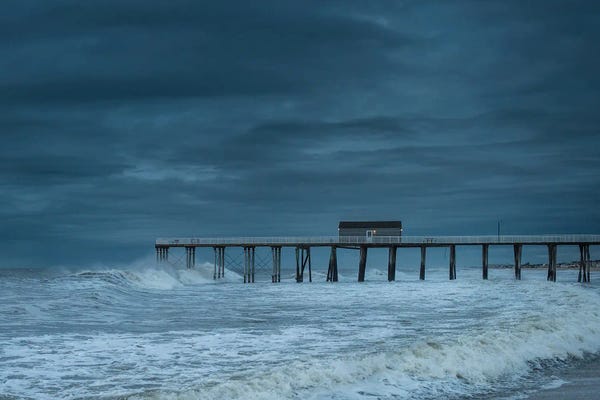 David Gardiner: Blue Pier by David Gardiner