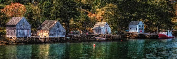 David Gardiner: Boathouse Inlet by David Gardiner