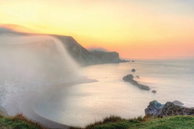 Falling Mist by David Gardiner framed canvas print