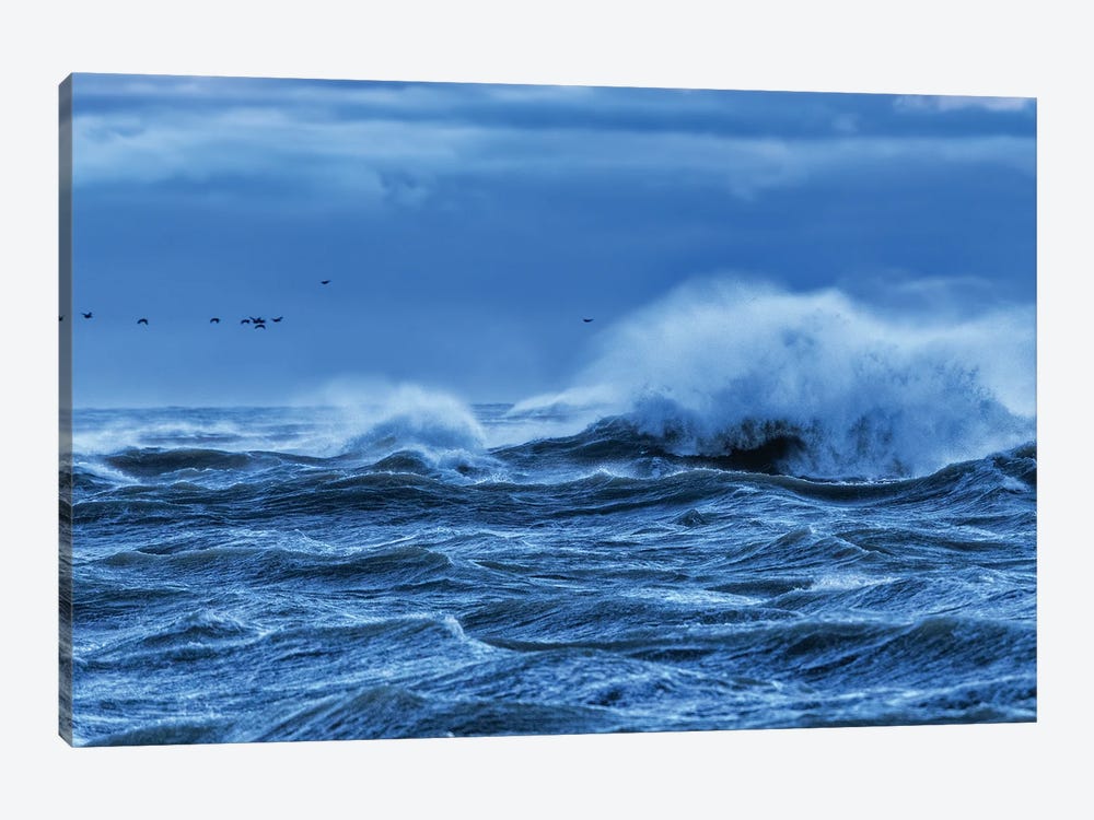 Heavy Seas by David Gardiner 1-piece Canvas Print