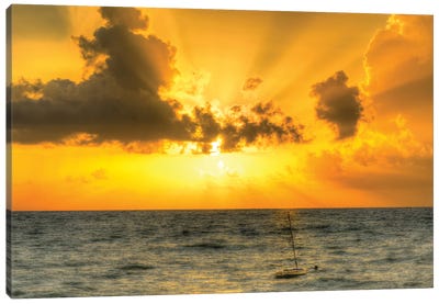 Vero Beach Sun Up Canvas Art Print - David Gardiner