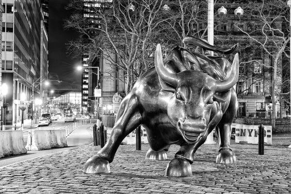 Sculptures & Statues: Angry Bull II by David Gardiner