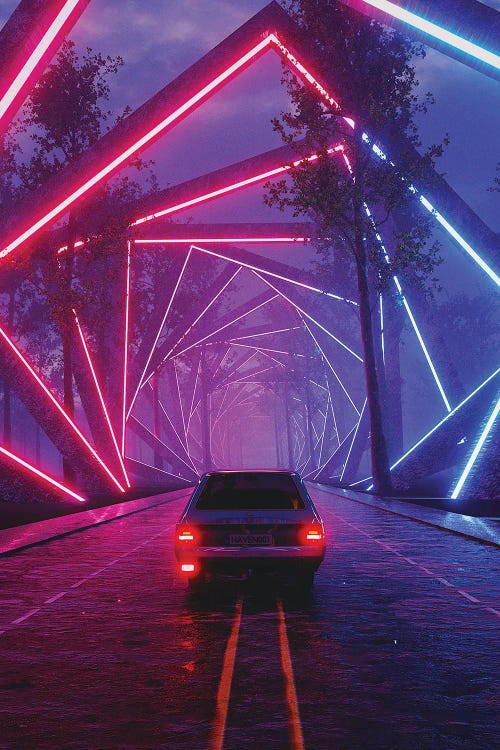 Drive by Davansh Atry wall art