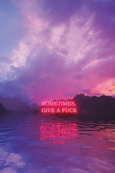 Neon Typography: Objectivity by Davansh Atry