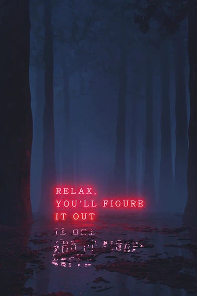 Neon Typography: Optimism by Davansh Atry