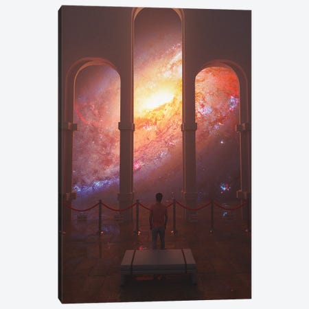 Space Museum Canvas Print #DVH52} by Davansh Atry Canvas Art Print
