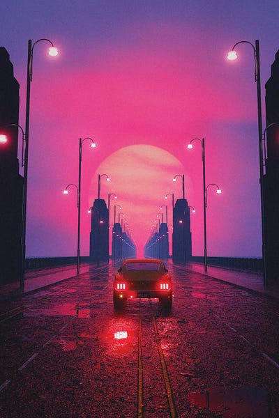 Cyberpunk: Sunset Boulevard by Davansh Atry