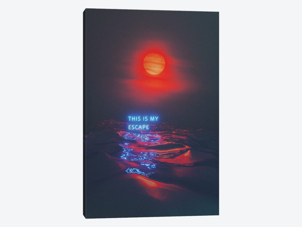 This Is My Escape by Davansh Atry 1-piece Canvas Print