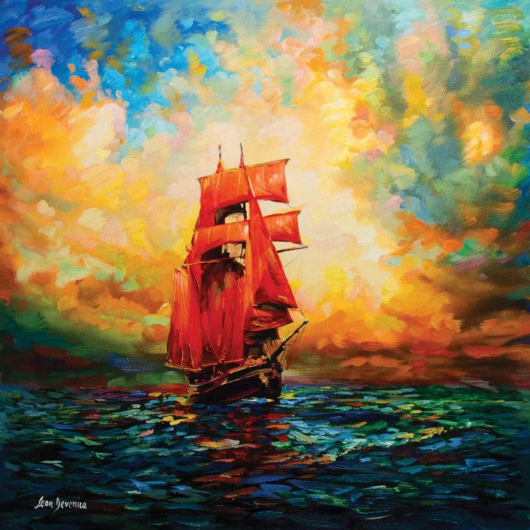 Voyages Of Imagination by Leon Devenice wall art