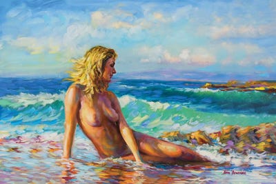 Nude Art by Leon Devenice art print