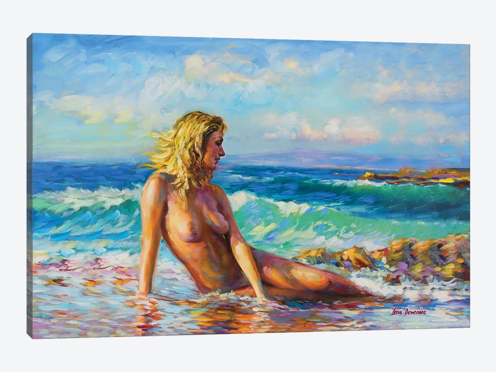 Nude Art by Leon Devenice 1-piece Art Print