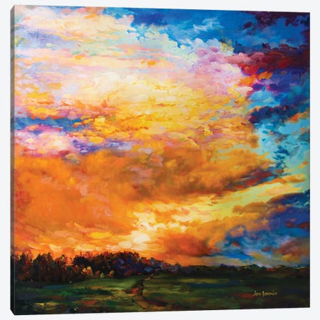 After The Sunset Canvas Print #DVI11} by Leon Devenice Canvas Art