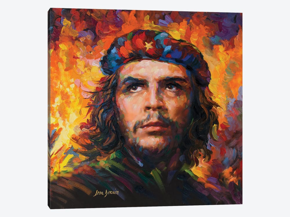 Che Guevara by Leon Devenice 1-piece Canvas Wall Art