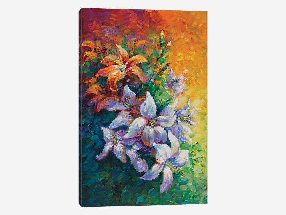 Blooming Lily  by Leon Devenice 1-piece Canvas Wall Art
